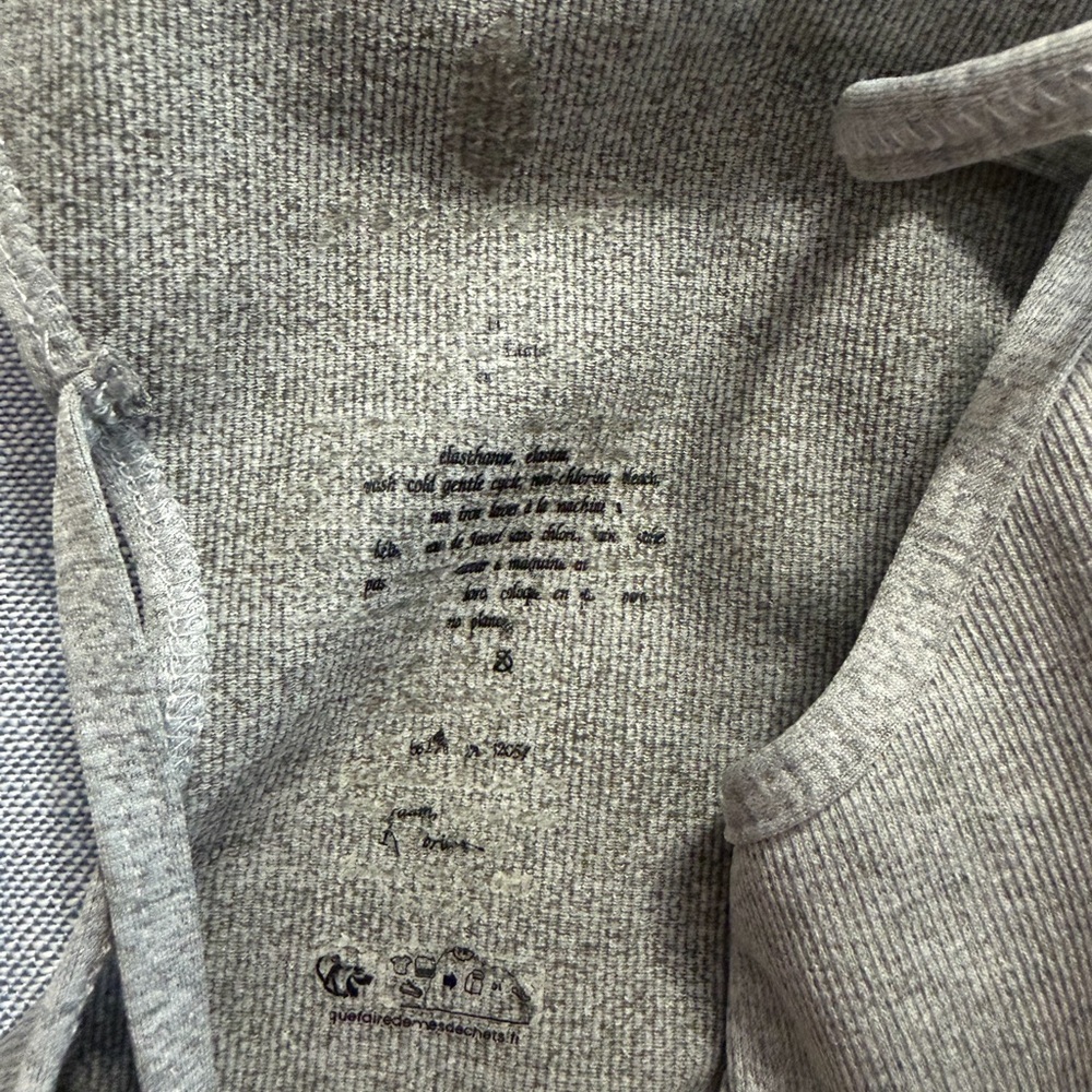 FP Movement Tighten Up U-Back Tank Top- Heather Gray - Picture 9 of 10